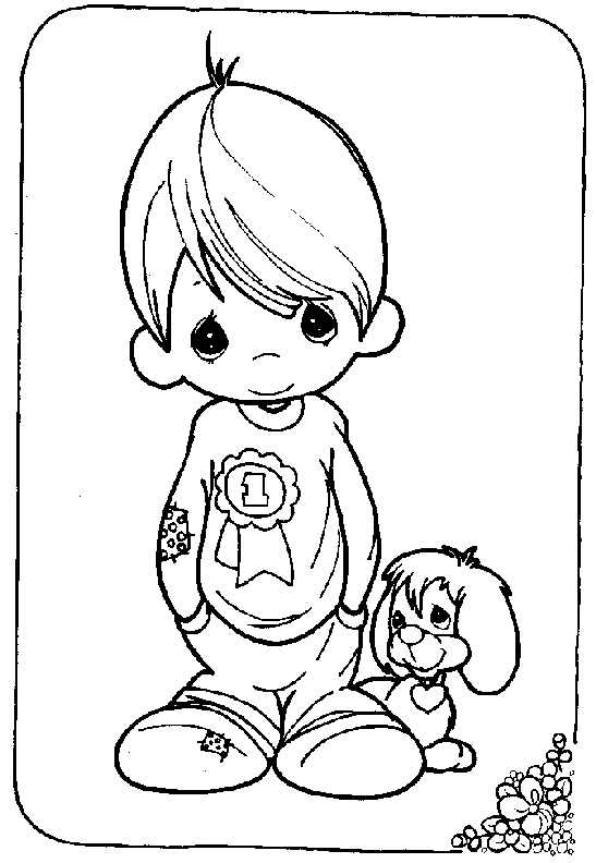 coloriage moments precieux le premier prix